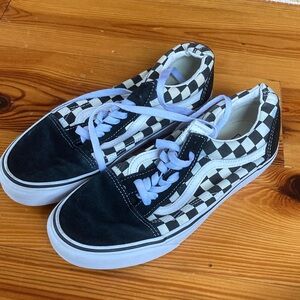 Vans Black and White Checkered Men's Shoes